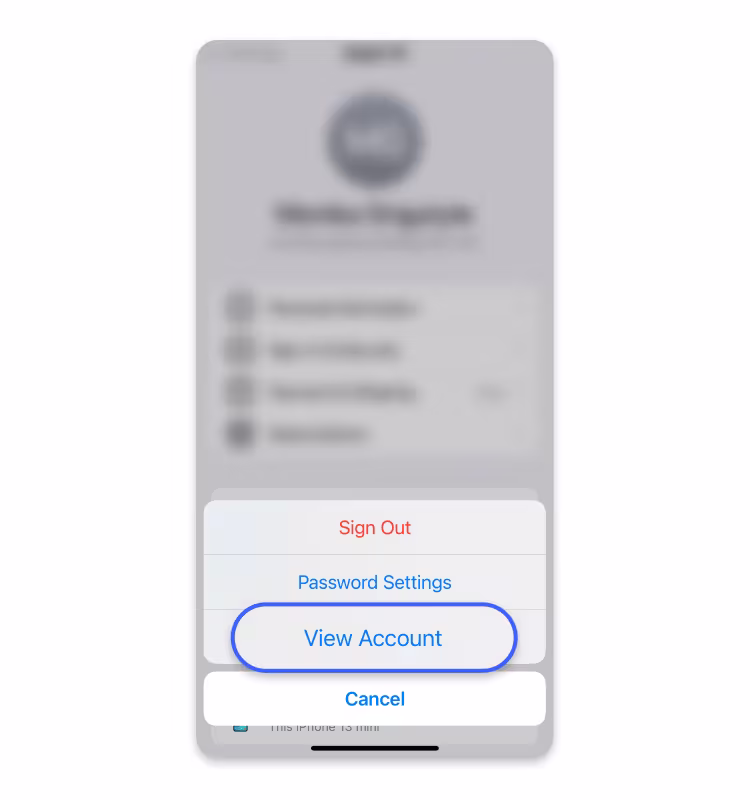 สกรีนช็อตขั้นที่ 4 ของการเปลี่ยนภูมิภาคใน iOS Settings